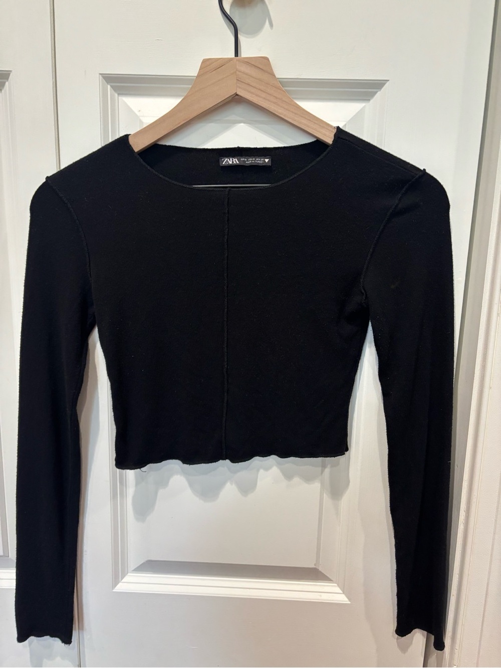 Zara cropped long sleeve